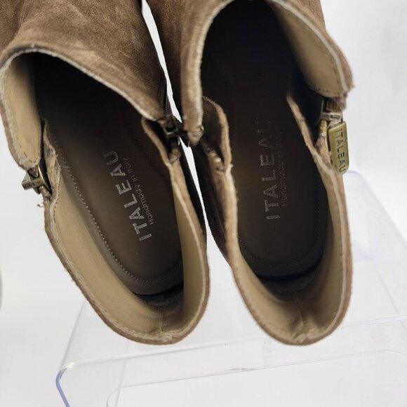 Italeau Women's 8 Foliana Italian Leather Handcrafted Waterproof Ankle Bootie - Picture 9 of 13